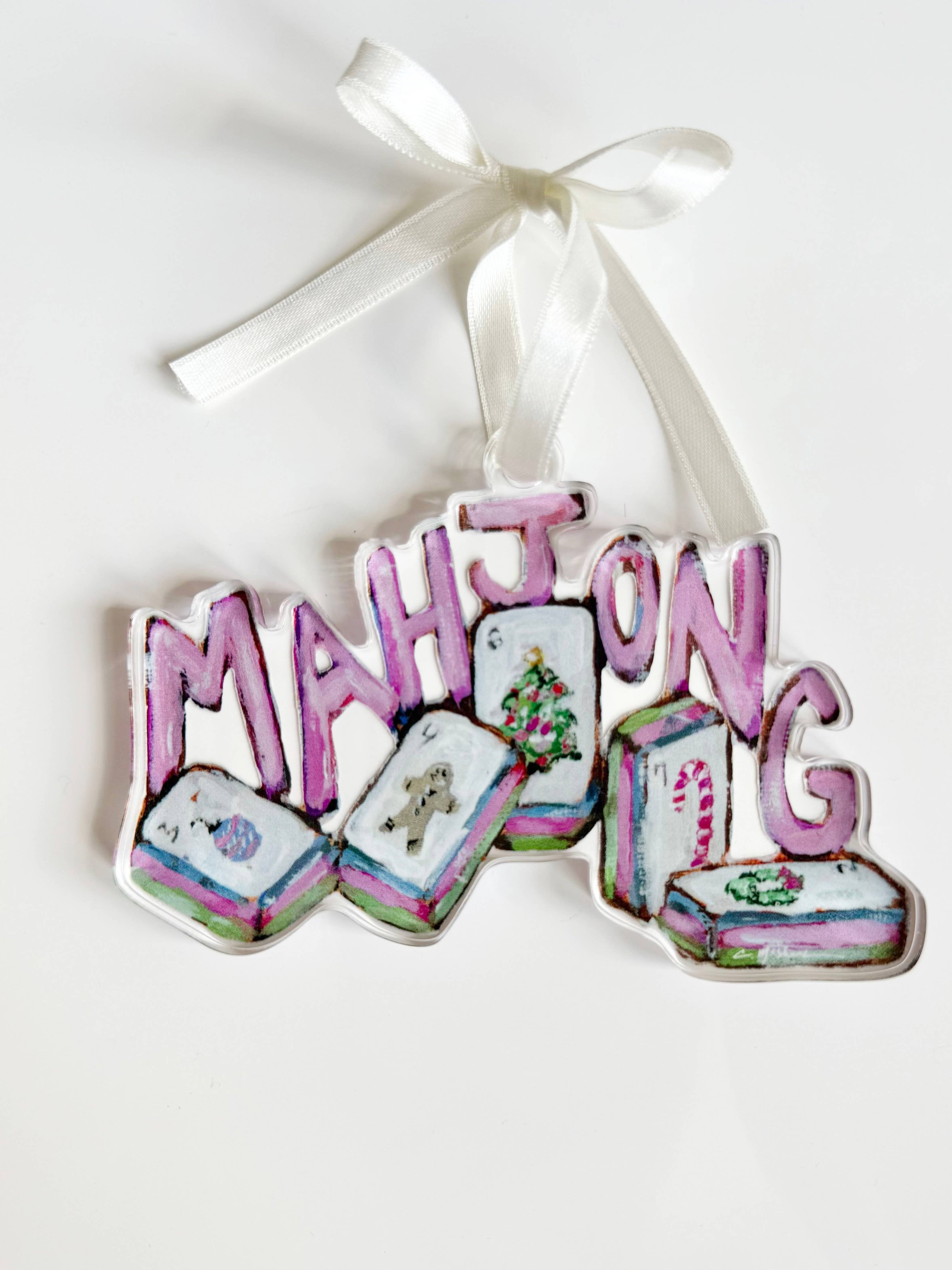 "Mahjong Christmas" ornament