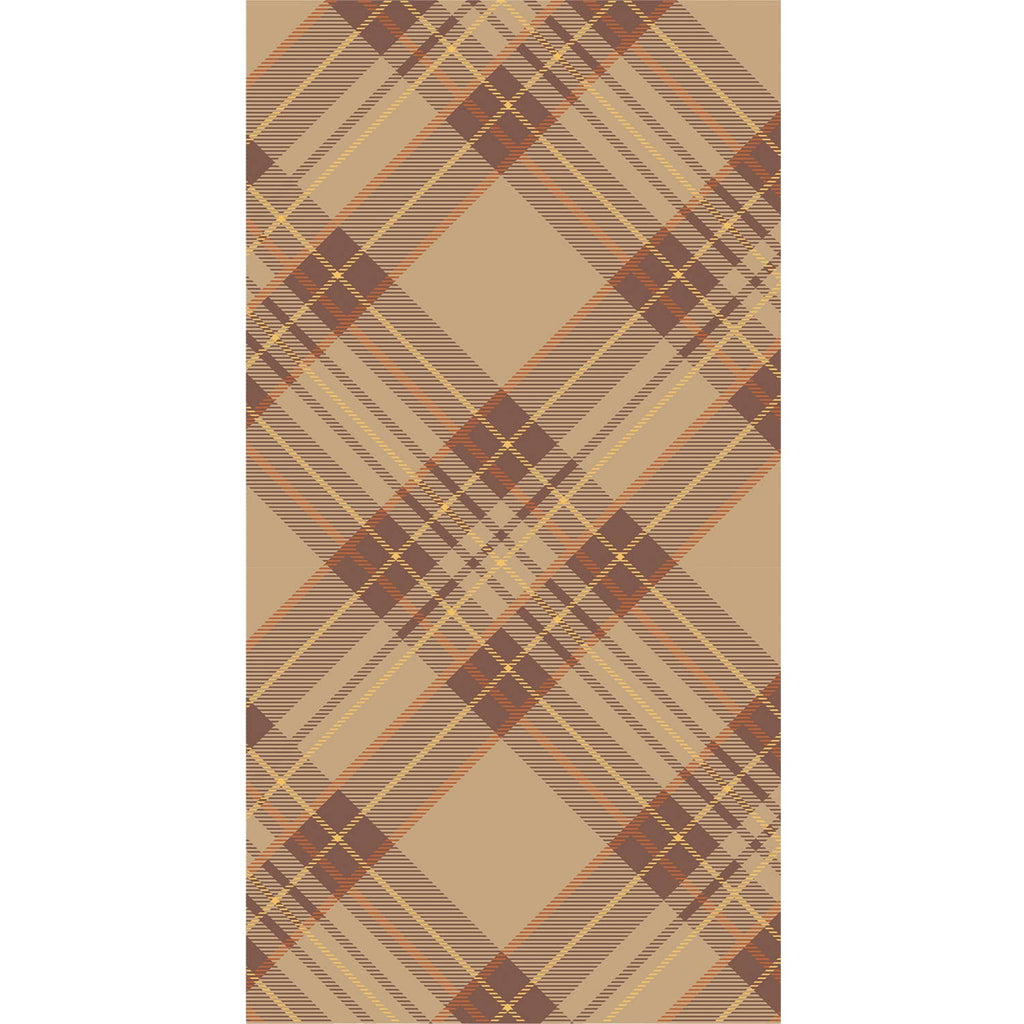 Autumn Plaid Guest Napkin - Pack of 16