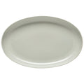 Oval platter, Oyster Grey