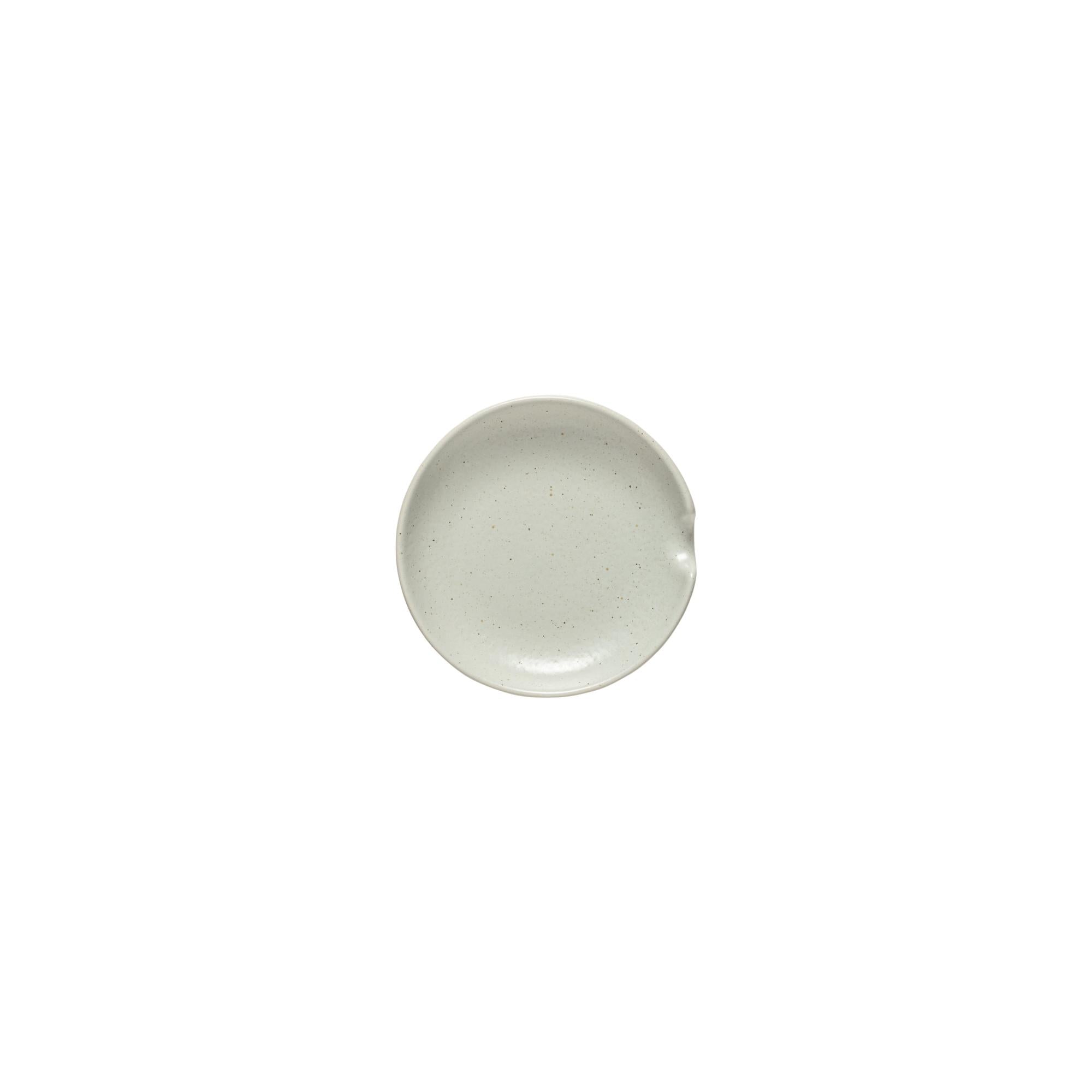 Bread plate, Oyster Grey