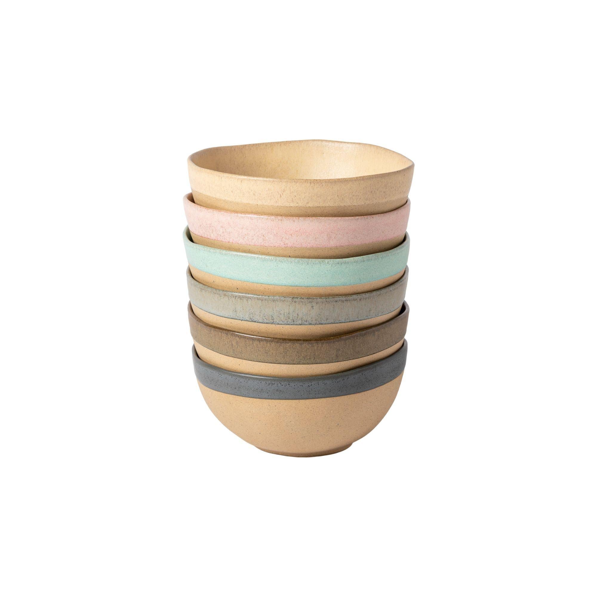 Set 6 latte bowls