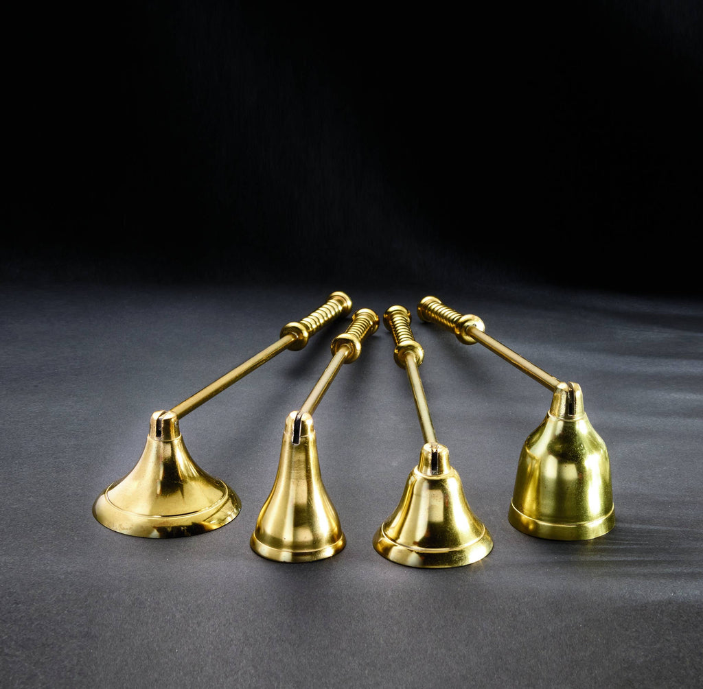 Gilded Candle Snuffers - Assortment of 4