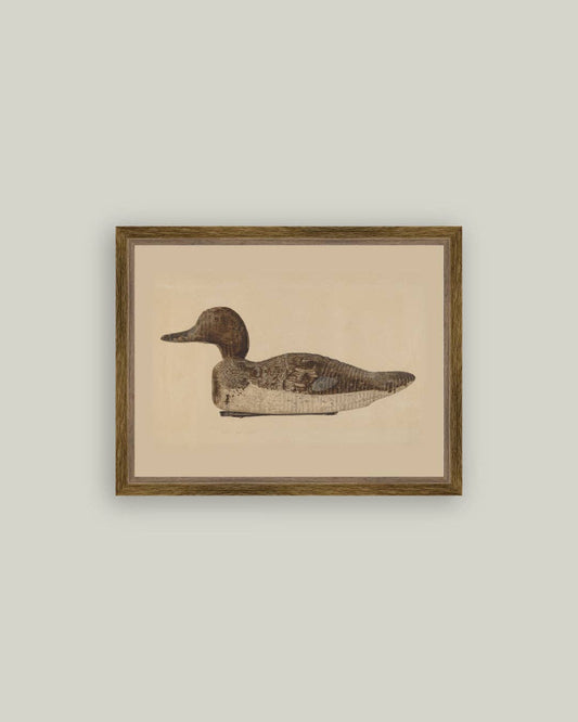 Wooden Duck Decoy