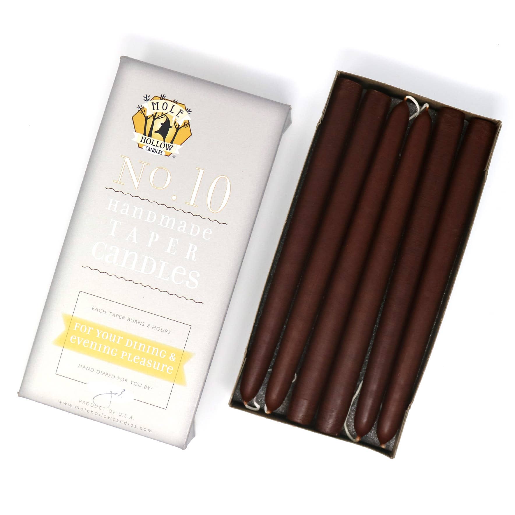 10" Taper Candles - Choose from 39 colors!