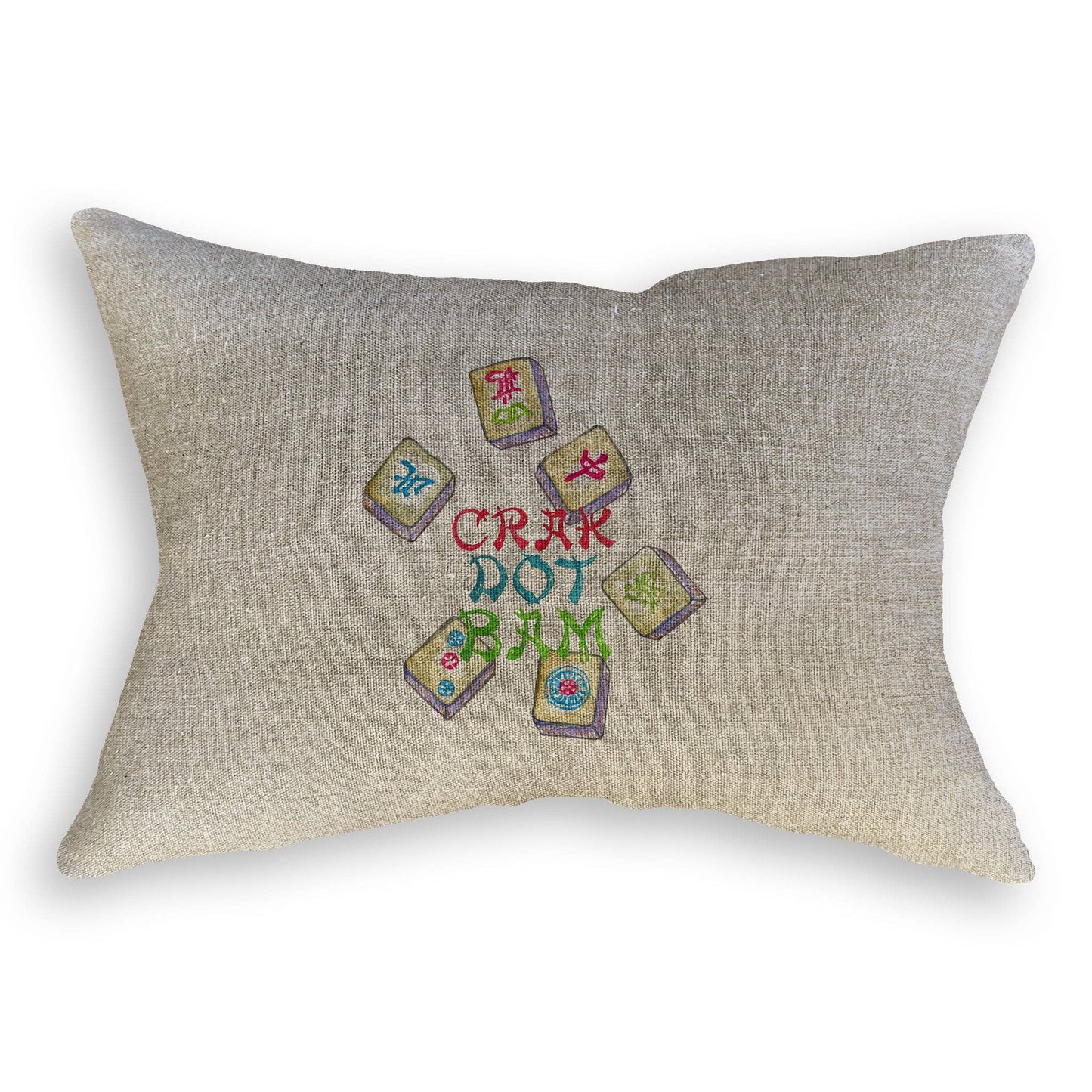 Colorful Mahjong Tiles