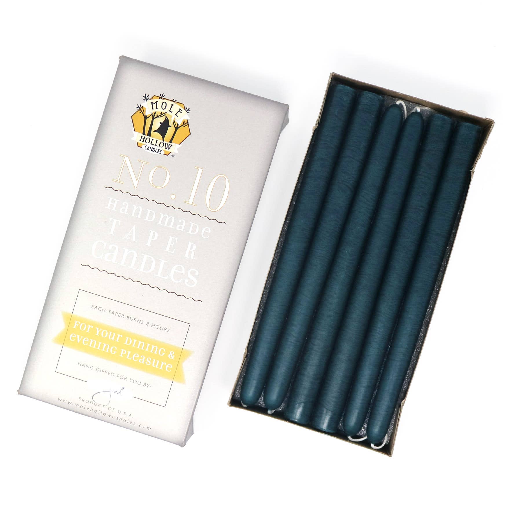10" Taper Candles - Choose from 39 colors!
