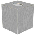 Grey Linen Tissue Box Cover