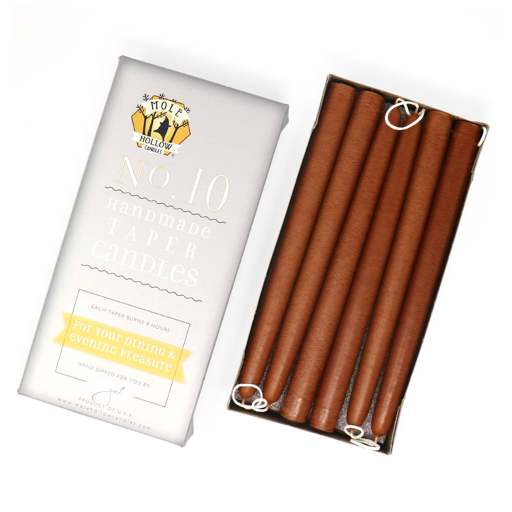 10" Taper Candles - Choose from 39 colors!