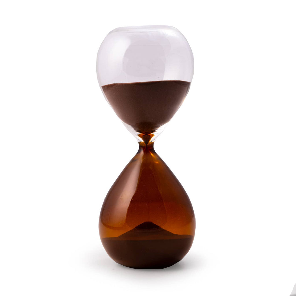Pasadena 60 Minute Block Sand Timer with Amber Sand