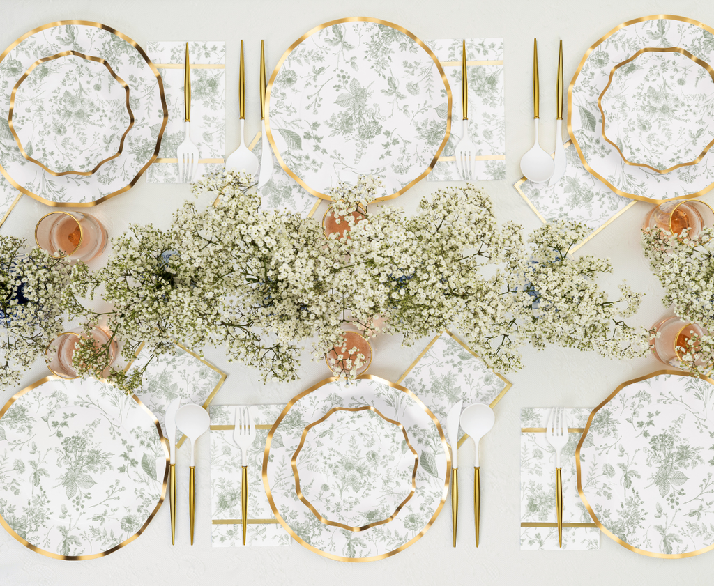 Timeless Sage Cocktail Napkins/20pk