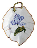 Blue &amp; Purple Tulip Leaf Dish