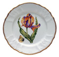 Purple & Yellow Tulip Salad Plate