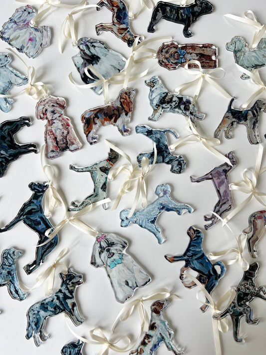 "Cavalier King Charles blen" ornament