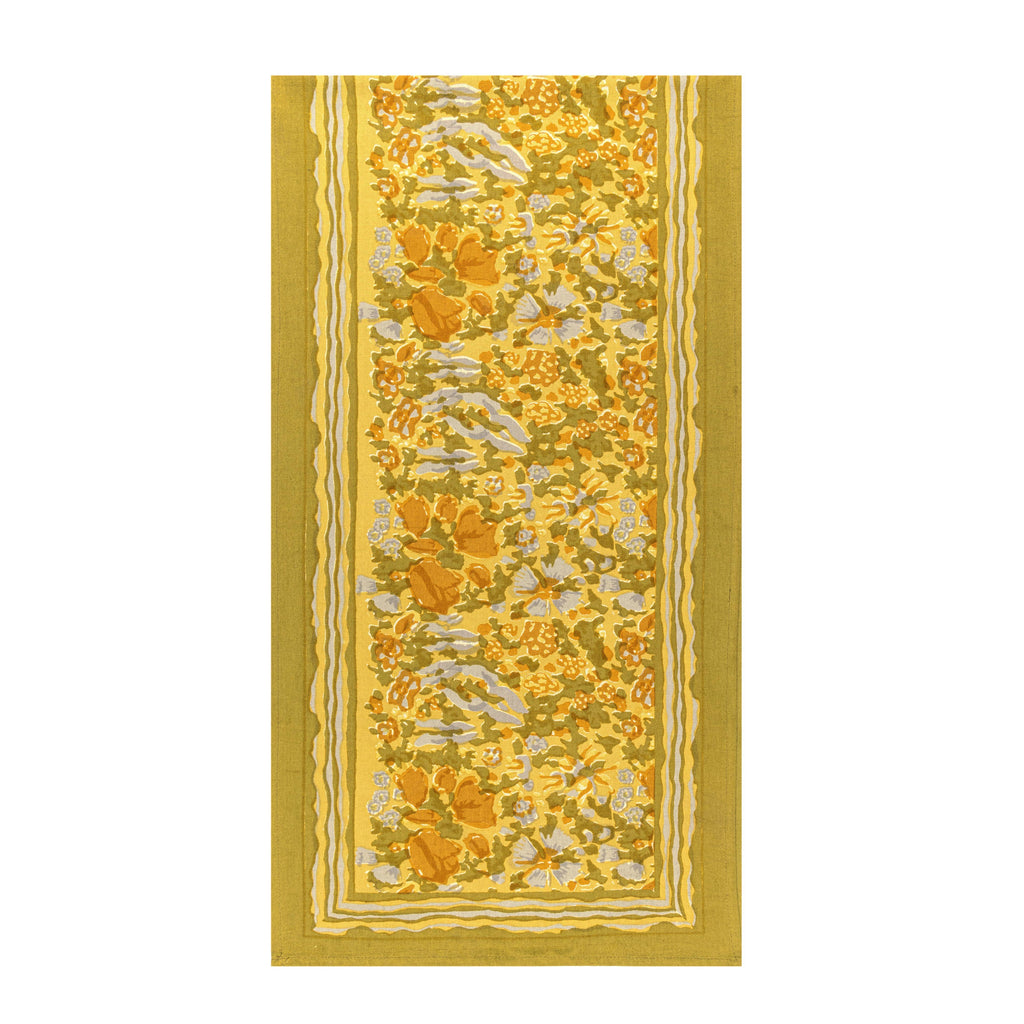 Jardin Mustard & Grey | Runner