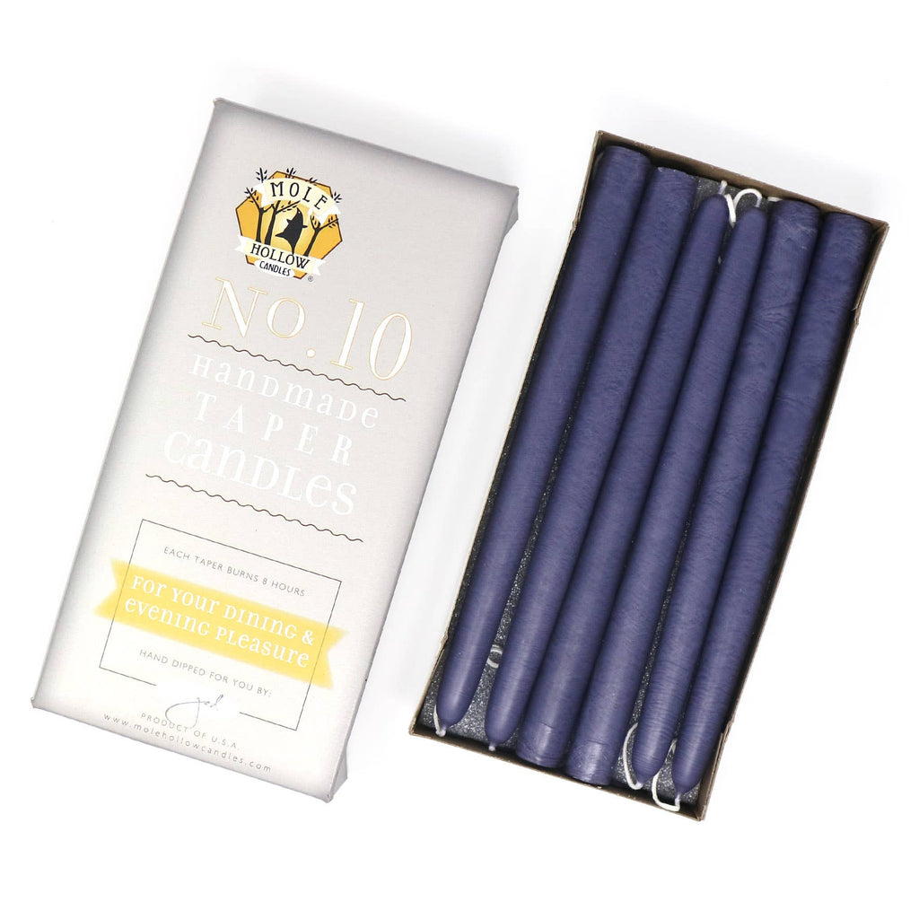 10" Taper Candles - Choose from 39 colors!