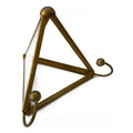 Large Solid Brass Easel