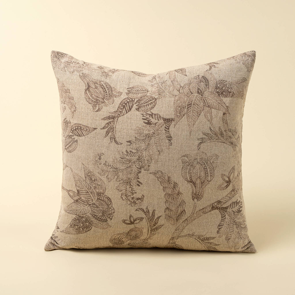 20x20 Meadowlark Pillow, Brown