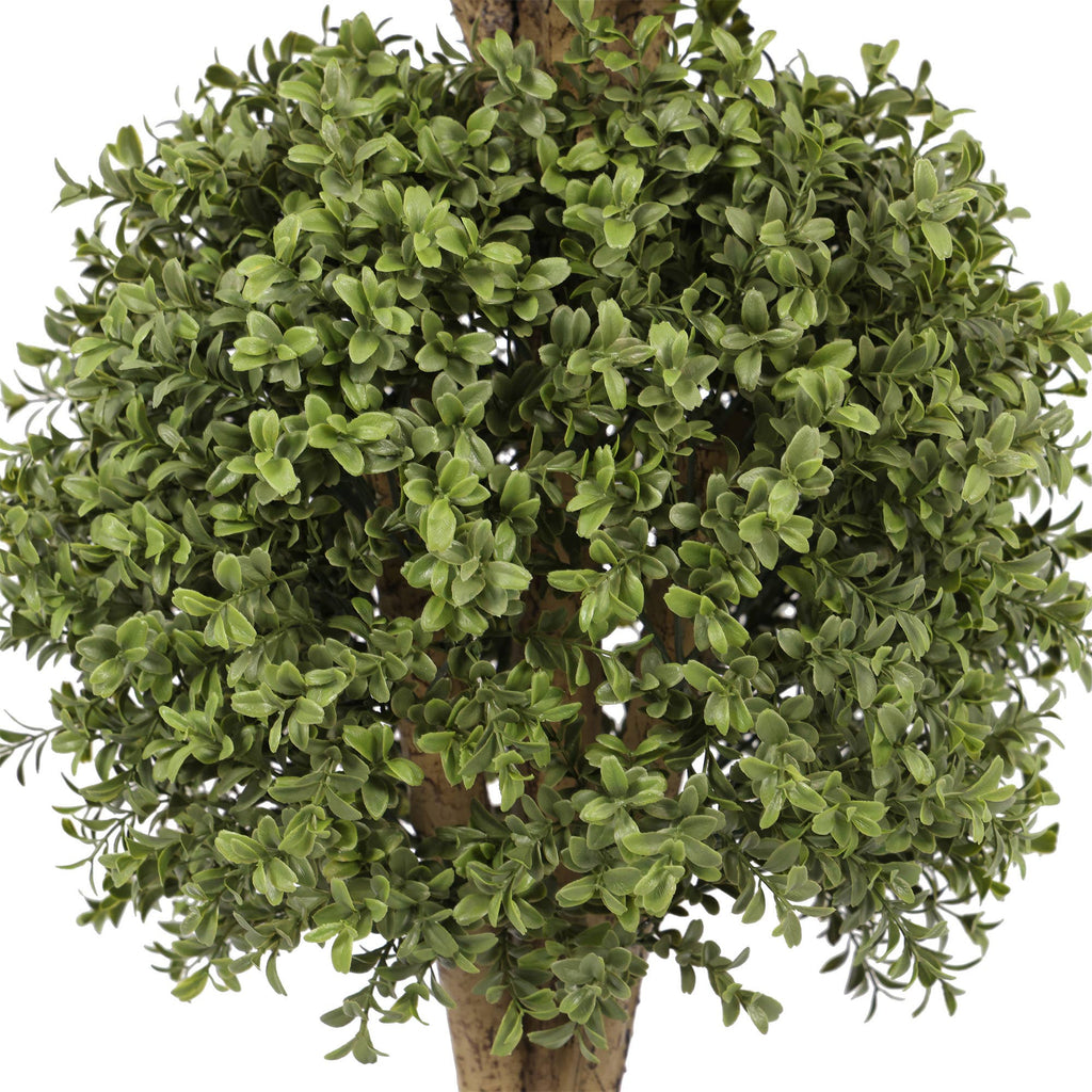 Boxwood Triple Ball Topiary Everlux UV 48 Inch