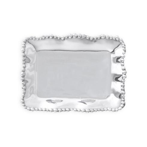 Organic Pearl Rectangular Tray