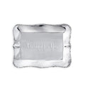 Pearl Denisse Rectangular Engraved Tray "Thankful for You"