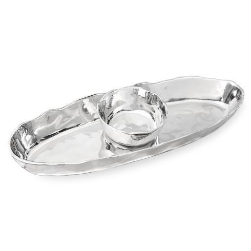 Brooklyn Deep Oval Chip & Dip