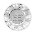 Vento Wine Plate "Good friends, Good wine, Good times"