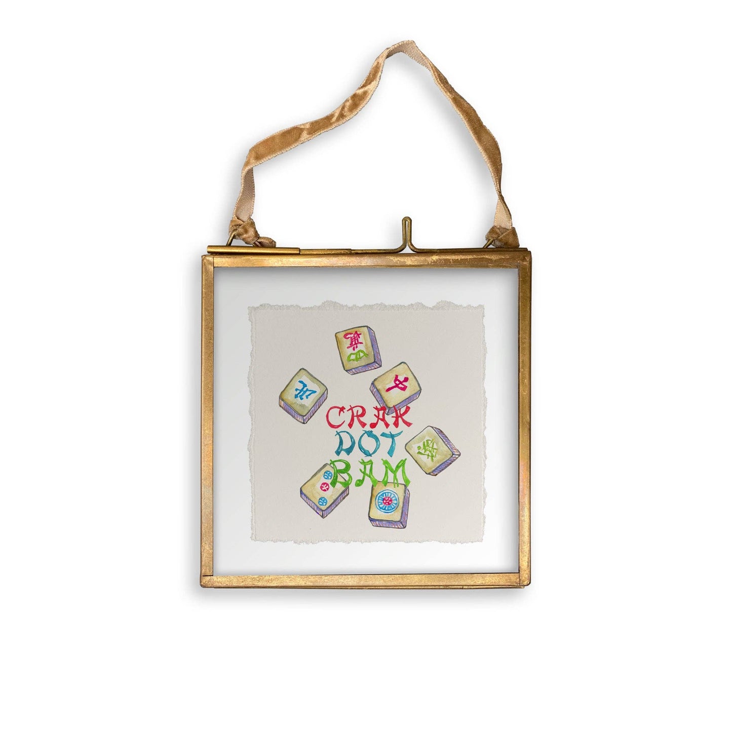 Colorful Mahjong Tiles