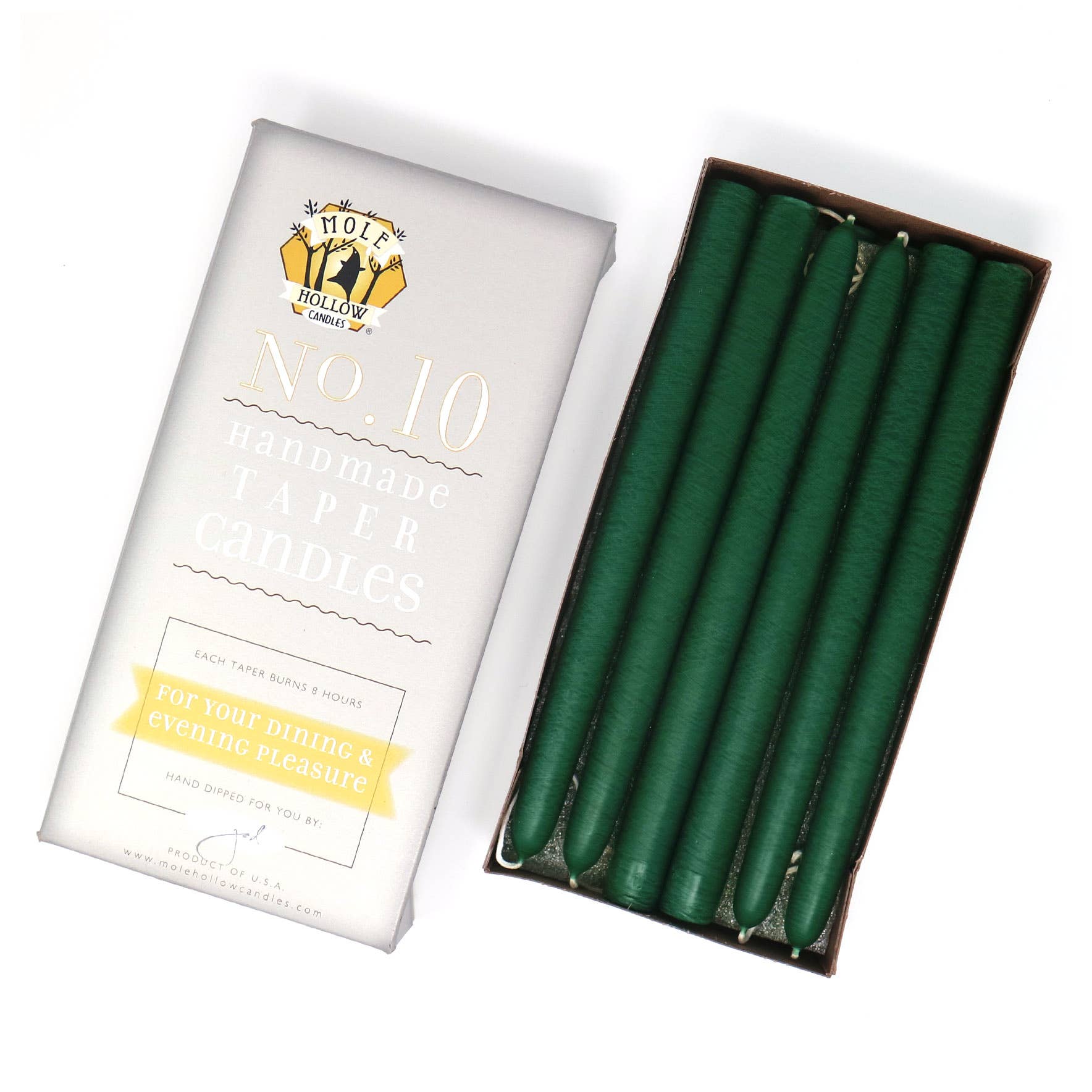 10" Taper Candles - Choose from 39 colors!
