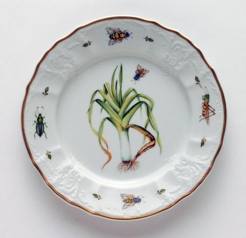 Leek Salad Plate