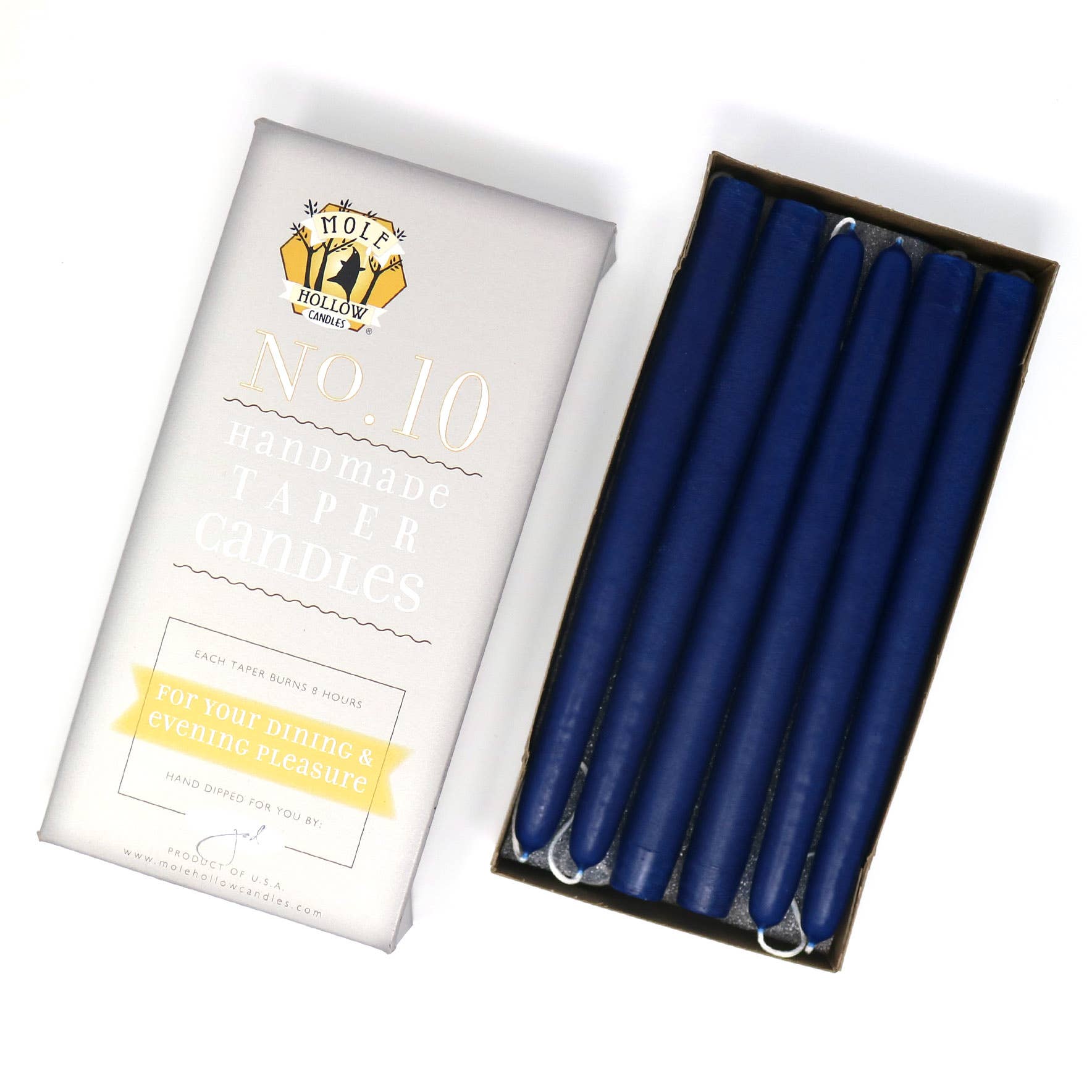10" Taper Candles - Choose from 39 colors!