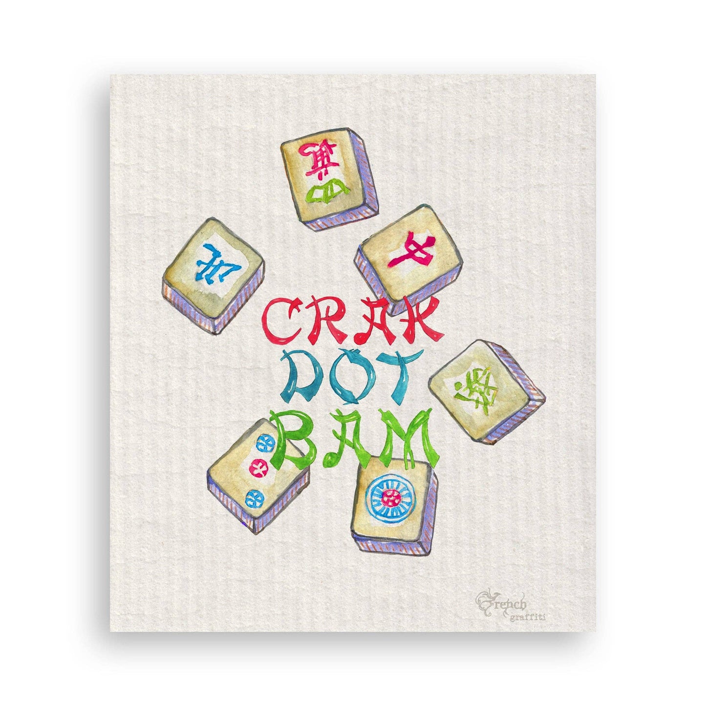 Colorful Mahjong Tiles