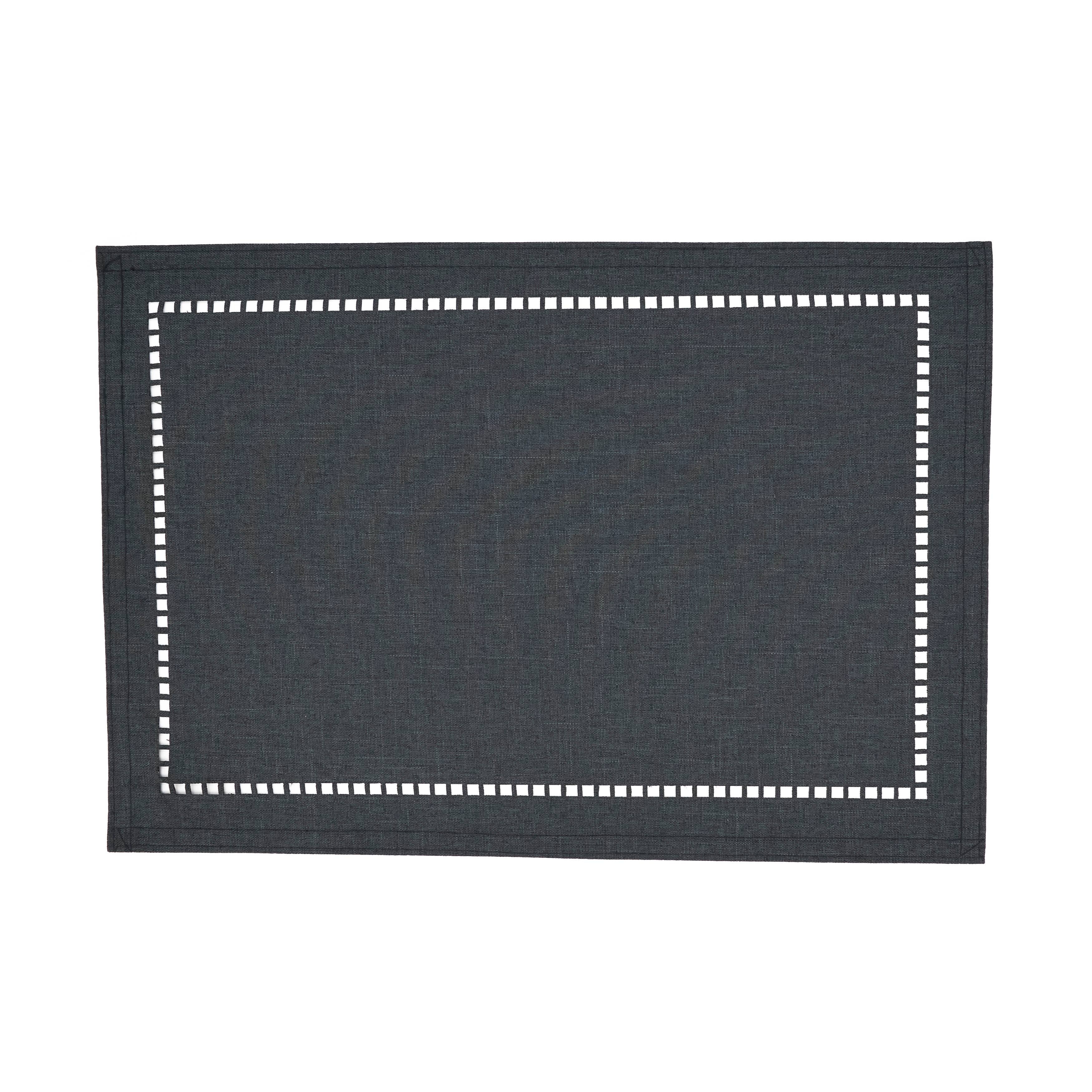 Laser-Cut Hemstitch Placemat