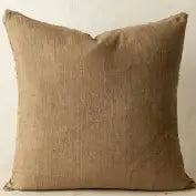 24x24 Lina Linen Pillow Hazelnut