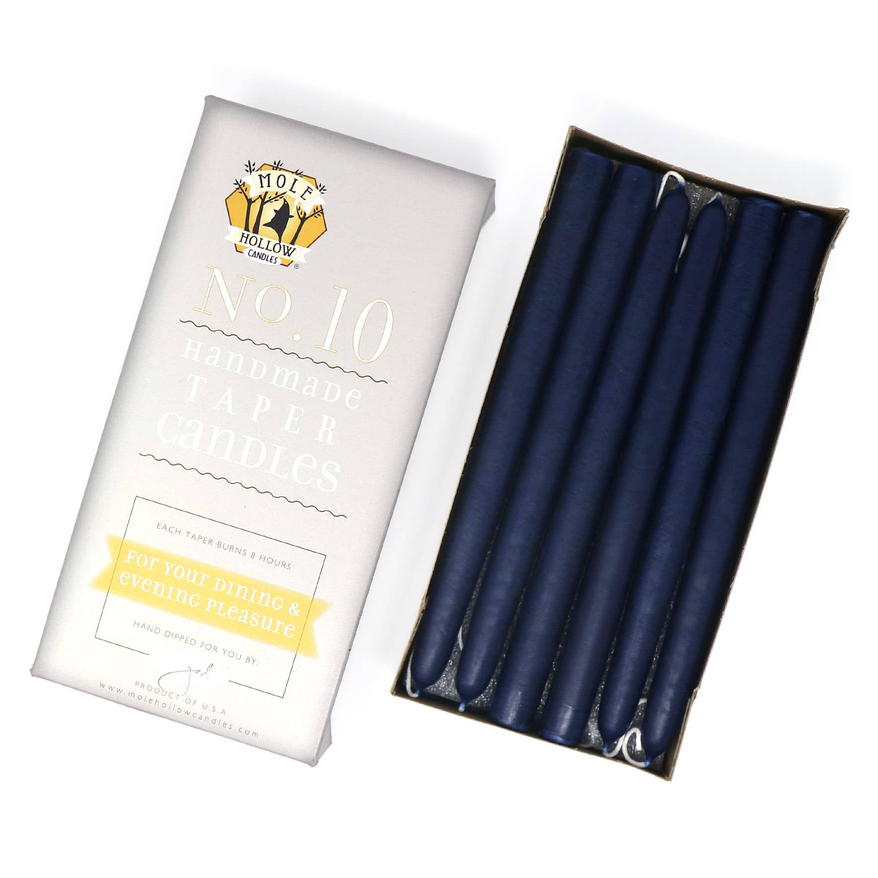 10" Taper Candles - Choose from 39 colors!