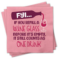 Funny Cocktail Napkins - FYI