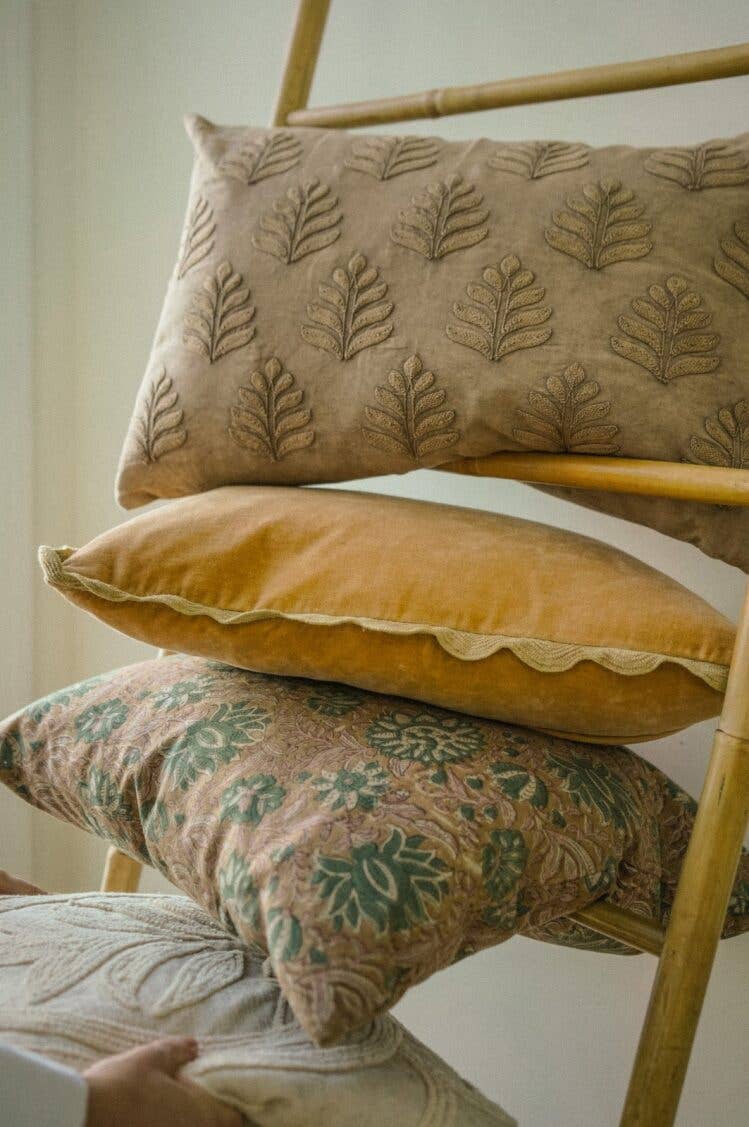 20x20 Kavi Block Print Pillow