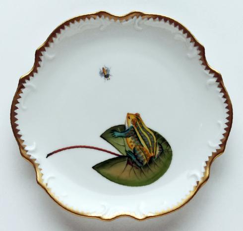 Frog On Lily Pad Bread & Butter Plate