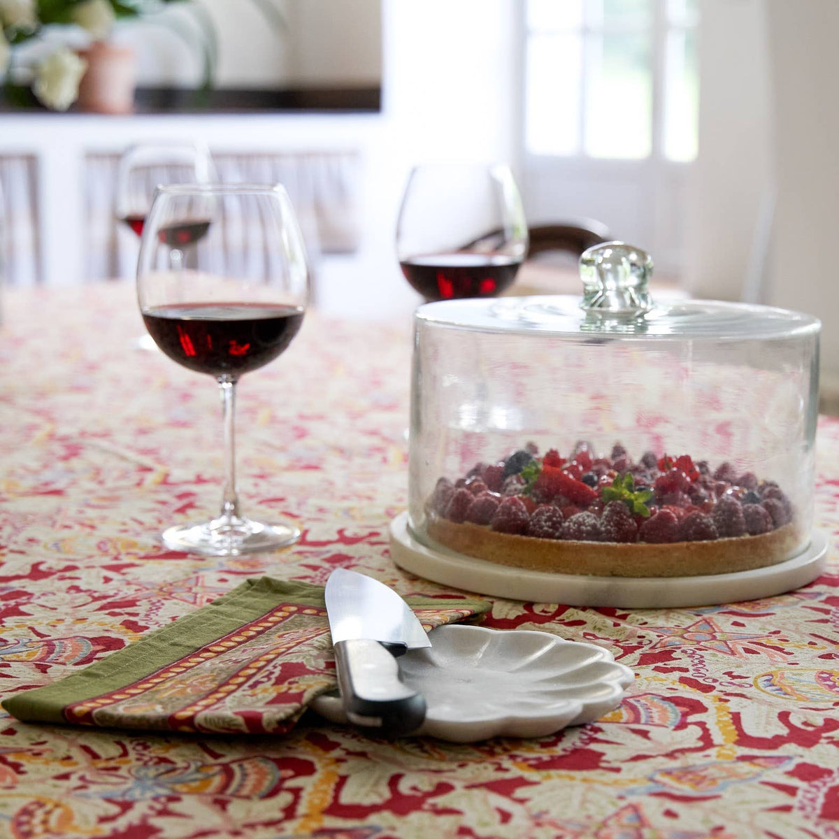 Noel Red & Green | French Tablecloths