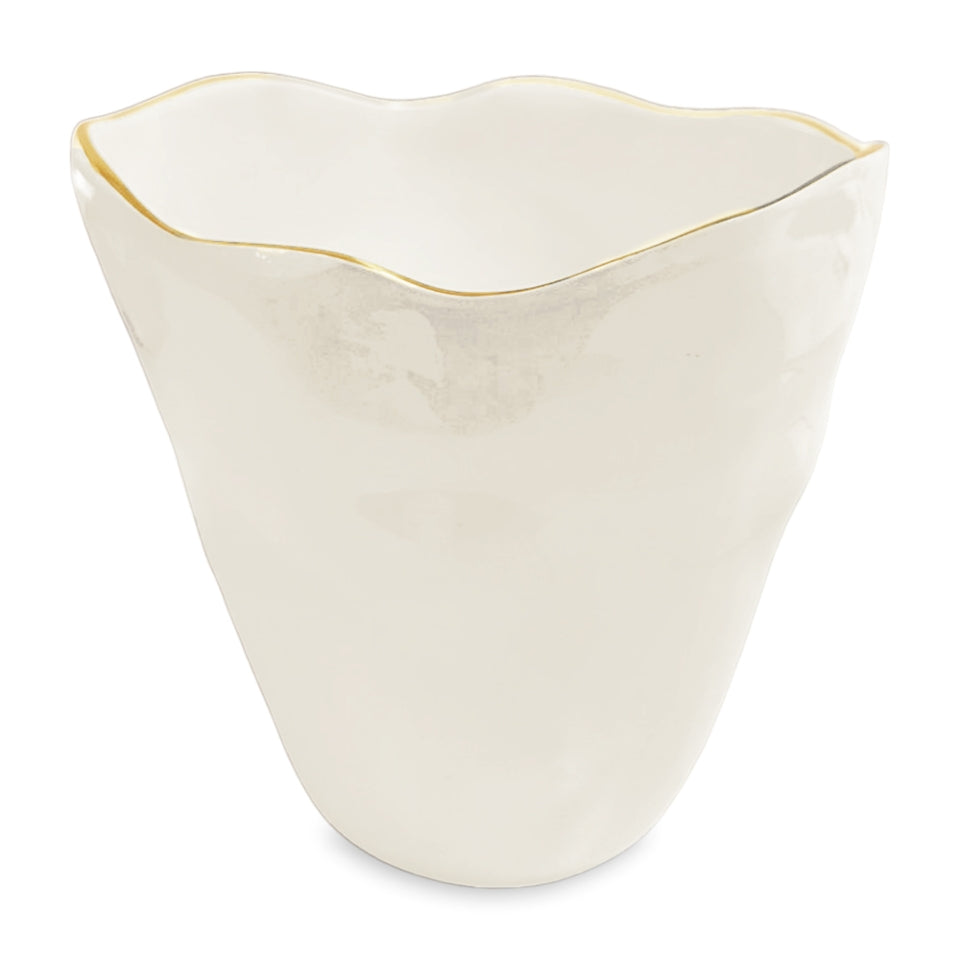 Soho Large Ice Bucket (Cream and White)