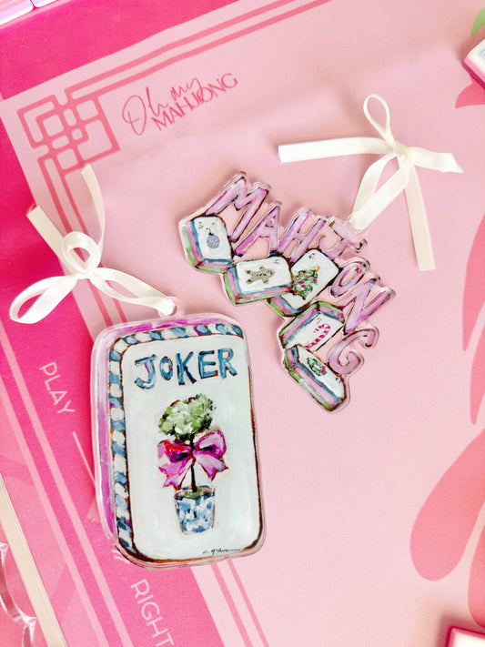 "Mahjong Christmas" ornament