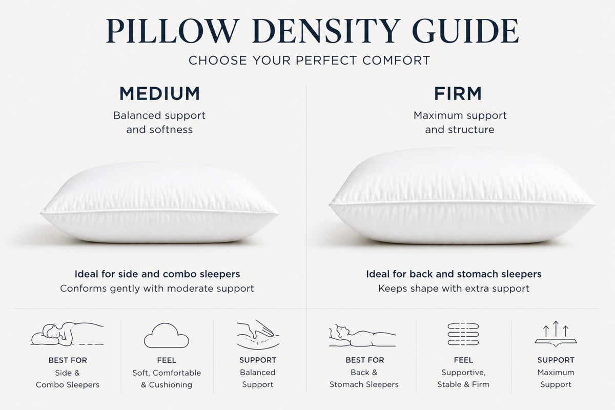 Luxury Down Alternative Pillow – Medium Density
