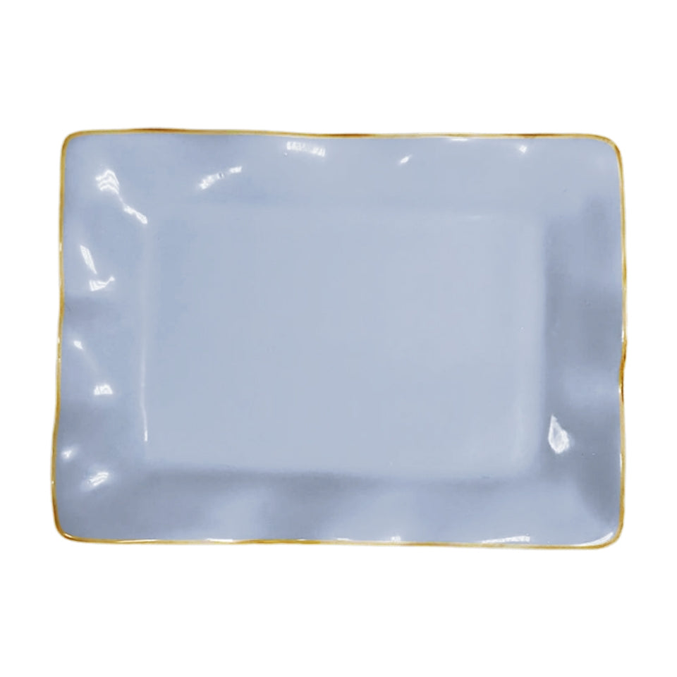 Vento Small Rectangular Tray (Periwinkle)