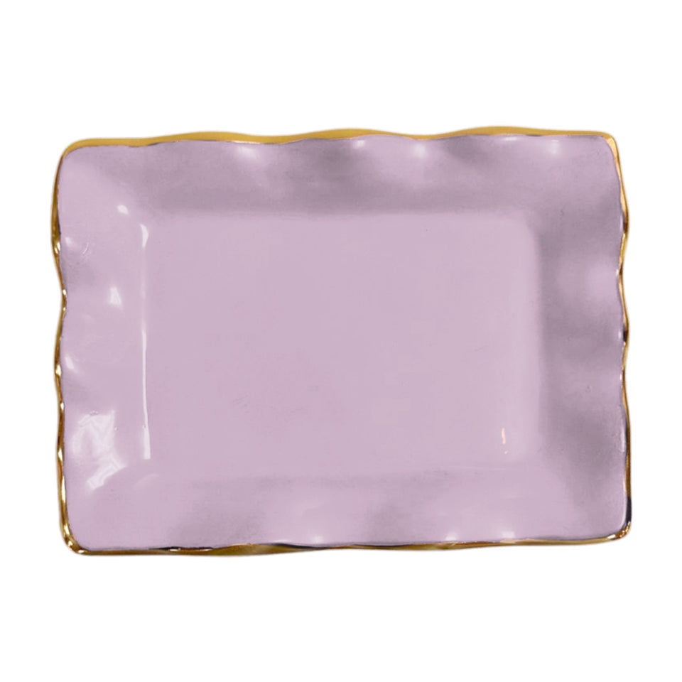 Vento Small Rectangular Tray (Lilac)