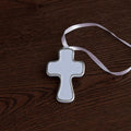 Athens Cross Ornament (Periwinkle)