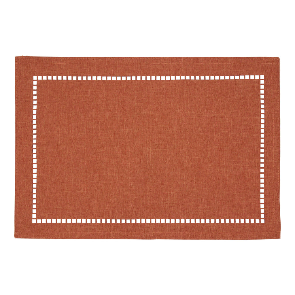 Laser-Cut Hemstitch Placemat