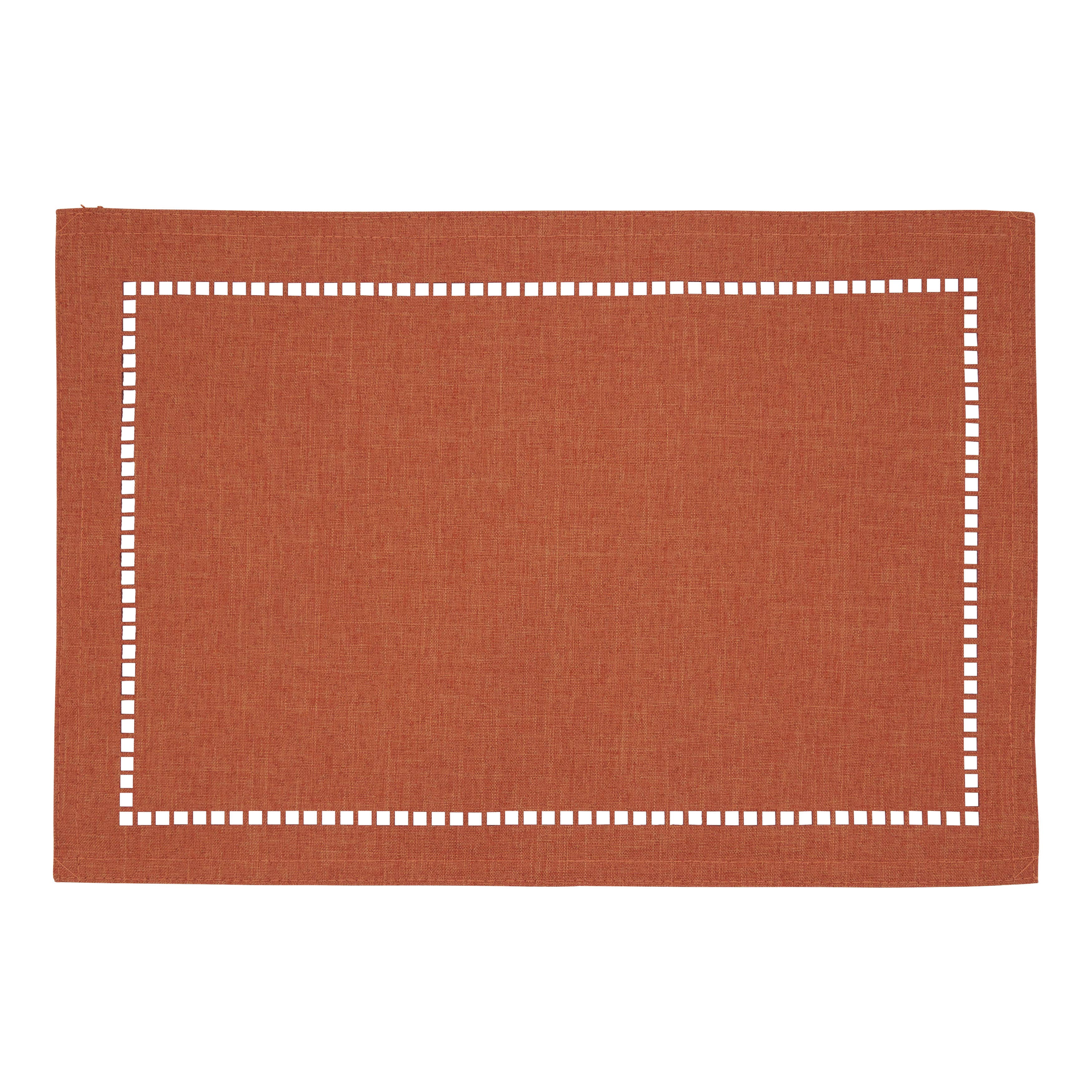 Laser-Cut Hemstitch Placemat