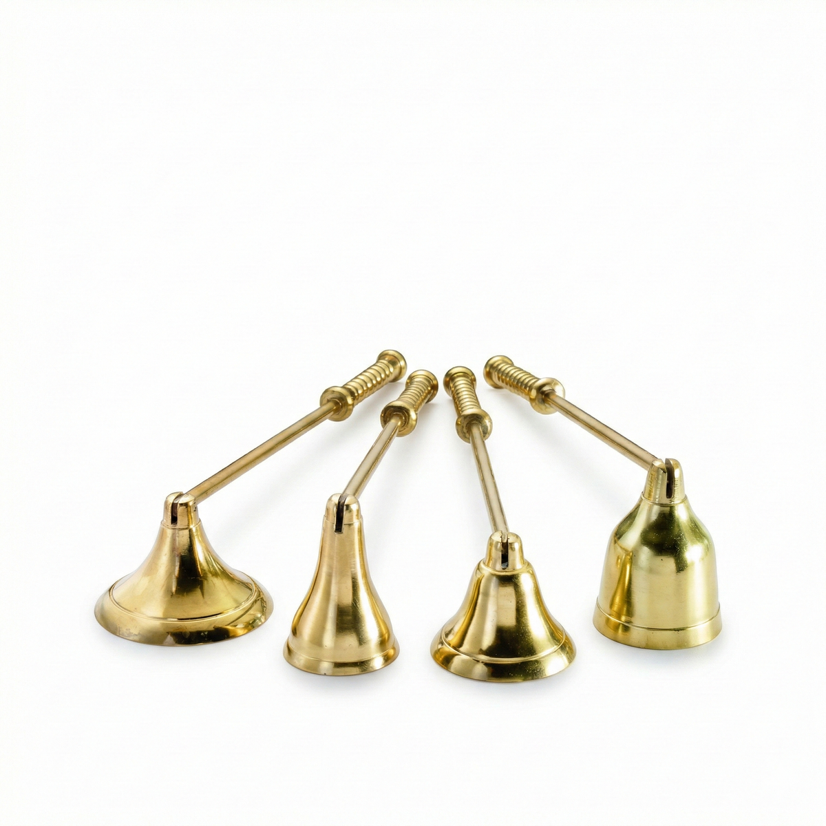 Gilded Candle Snuffers - Assortment of 4