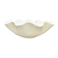 Carola Extra Large Bowl (Cream and White)