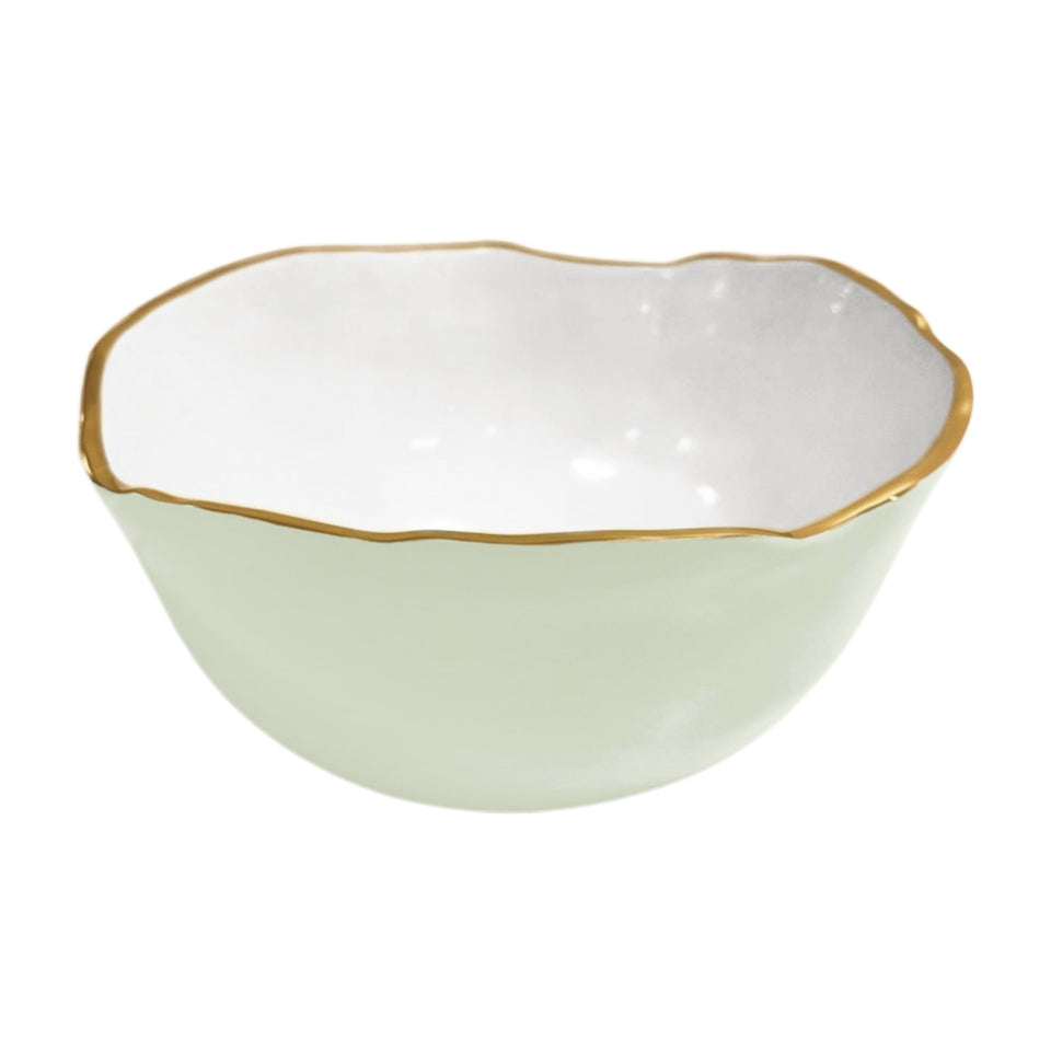 Osaka Large Bowl (Pistachio and White)