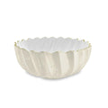 ENCANTO Orlando Medium Bowl (Cream and White)